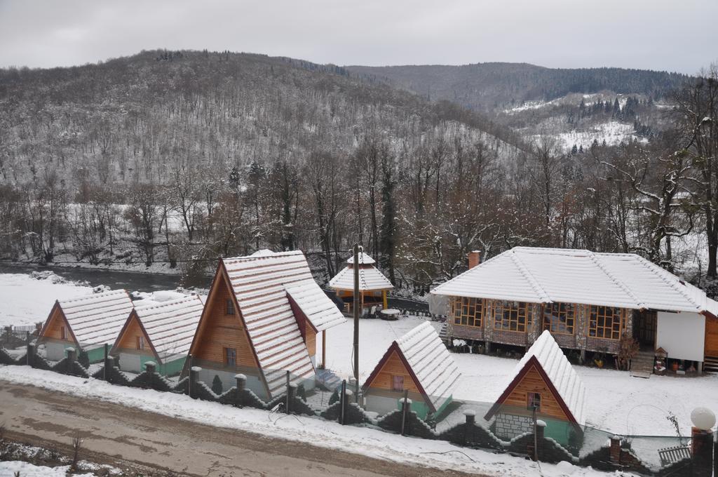 Rafting Kamp Dvije Vrbe Hotel Foca Kültér fotó